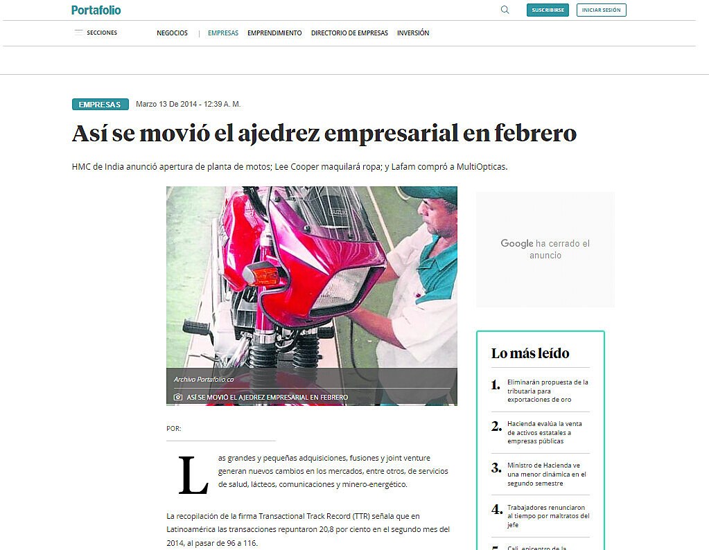 As se movi el ajedrez empresarial en febrero